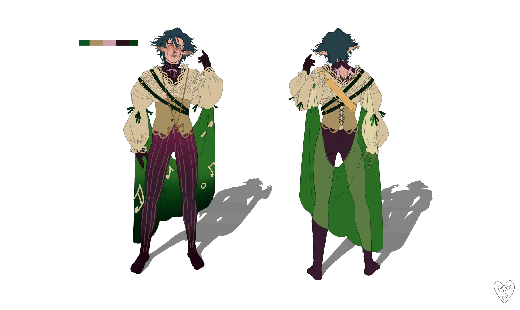 2. Lyrien3flatcolors